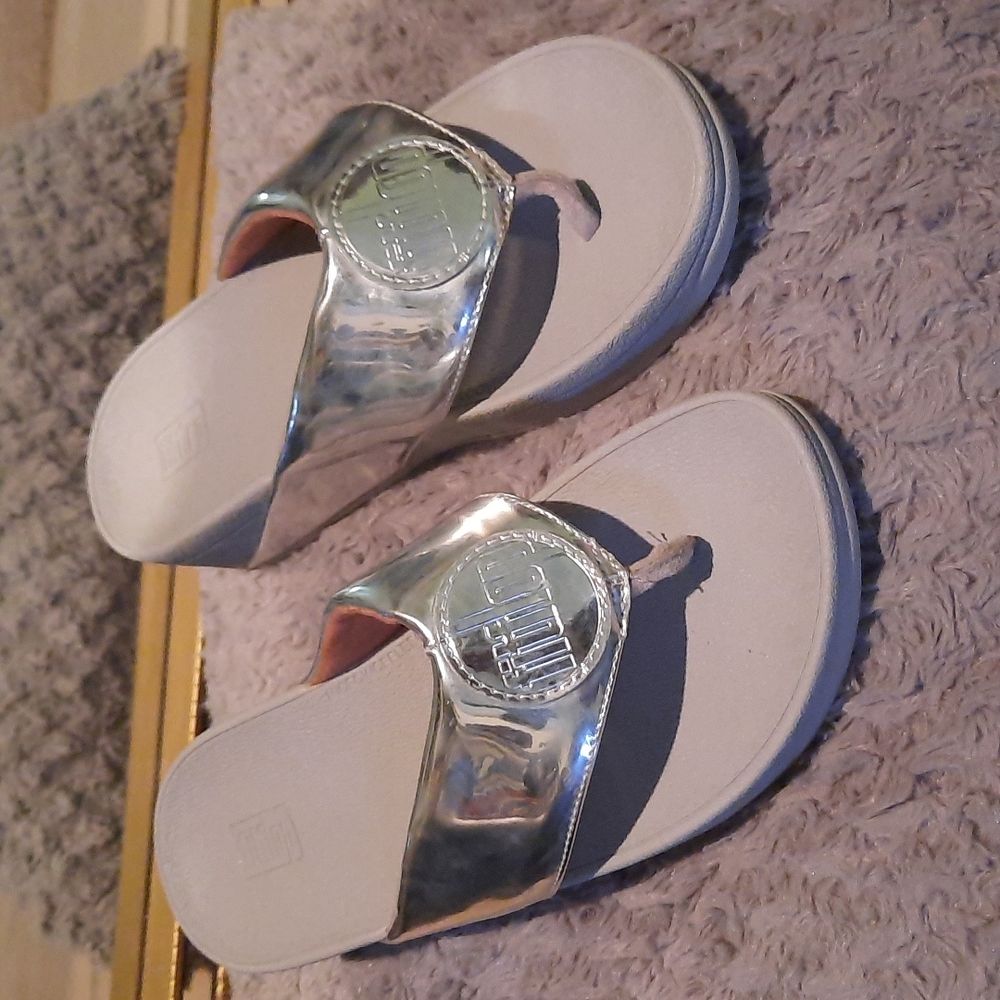 Silver FitFlop
